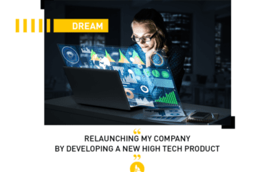 Dream: relaunching my company by developing a new product